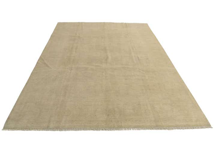 8' x 10' 5 Hand Knotted Oushak Wool Rug