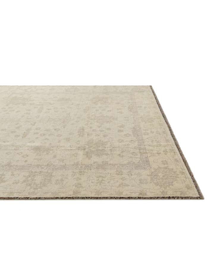 8' 6 x 10' 1 Hand Knotted Oushak Wool Rug