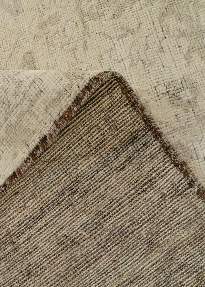 8' 6 x 10' 1 Hand Knotted Oushak Wool Rug