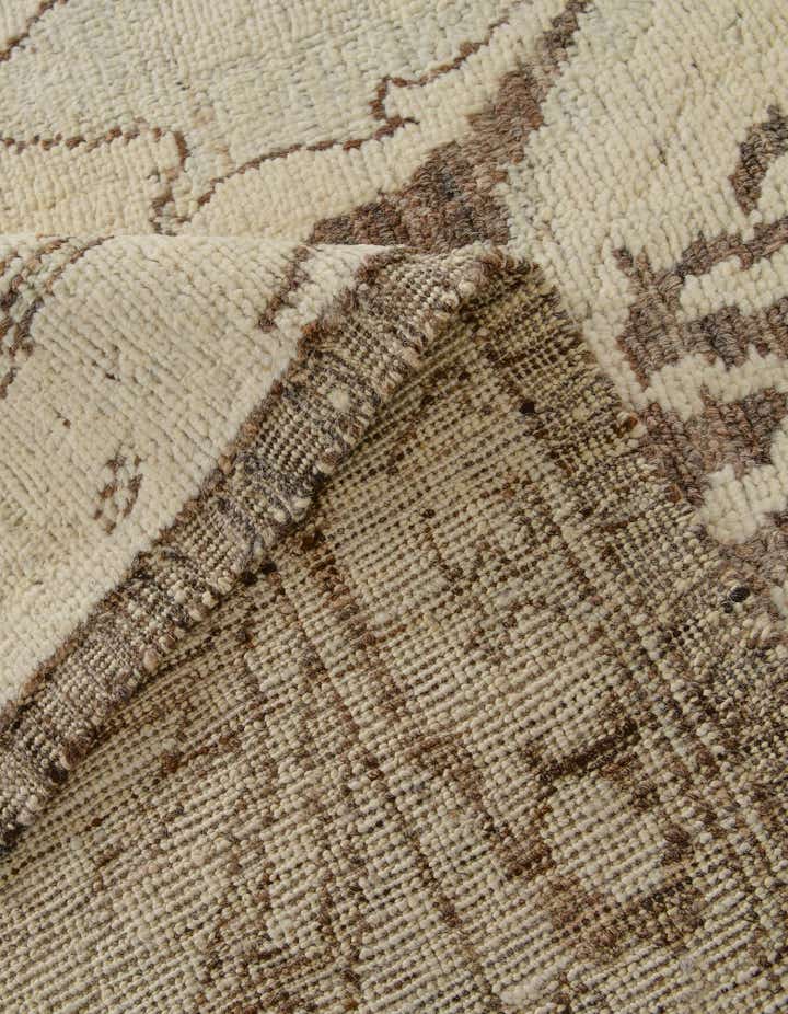 8' 6 x 10' 1 Hand Knotted Oushak Wool Rug