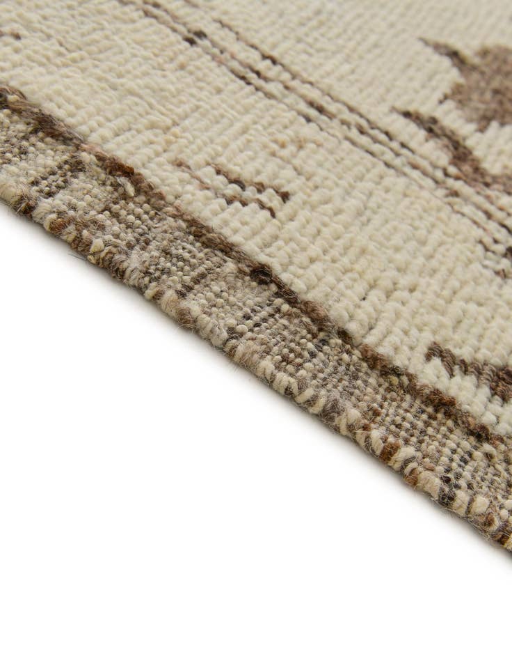 Detail image of 8' 6 x 10' 1 Hand Knotted Oushak Wool Rug