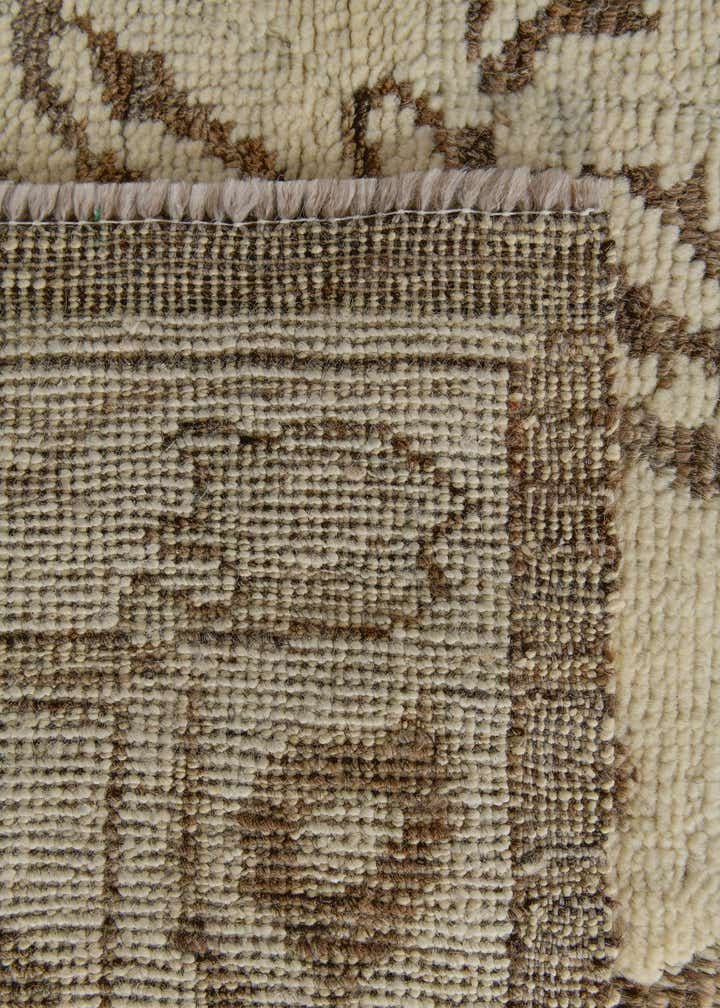 8' 6 x 10' 1 Hand Knotted Oushak Wool Rug