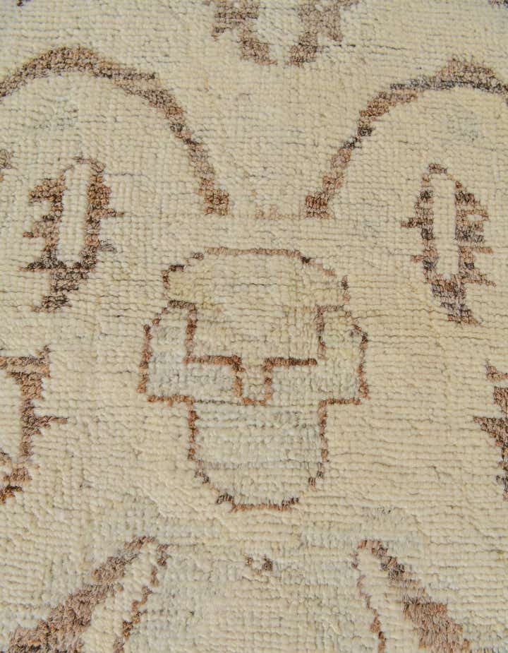 8' 6 x 10' 1 Hand Knotted Oushak Wool Rug