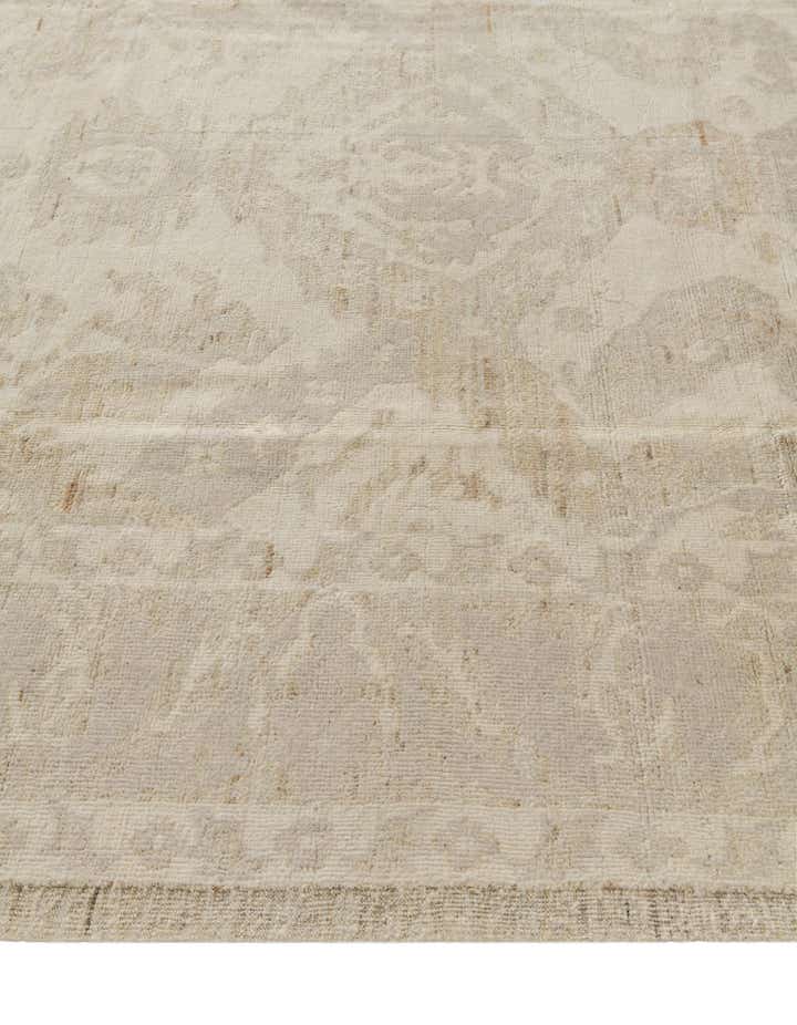 8' 5 x 10' 5 Hand Knotted Oushak Wool Rug