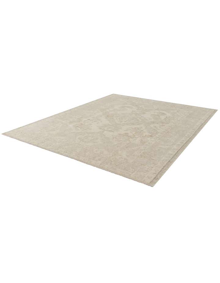 8' 5 x 10' 5 Hand Knotted Oushak Wool Rug