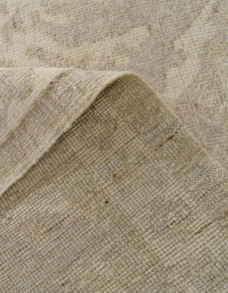 Detail image of 8' 5 x 10' 5 Hand Knotted Oushak Wool Rug
