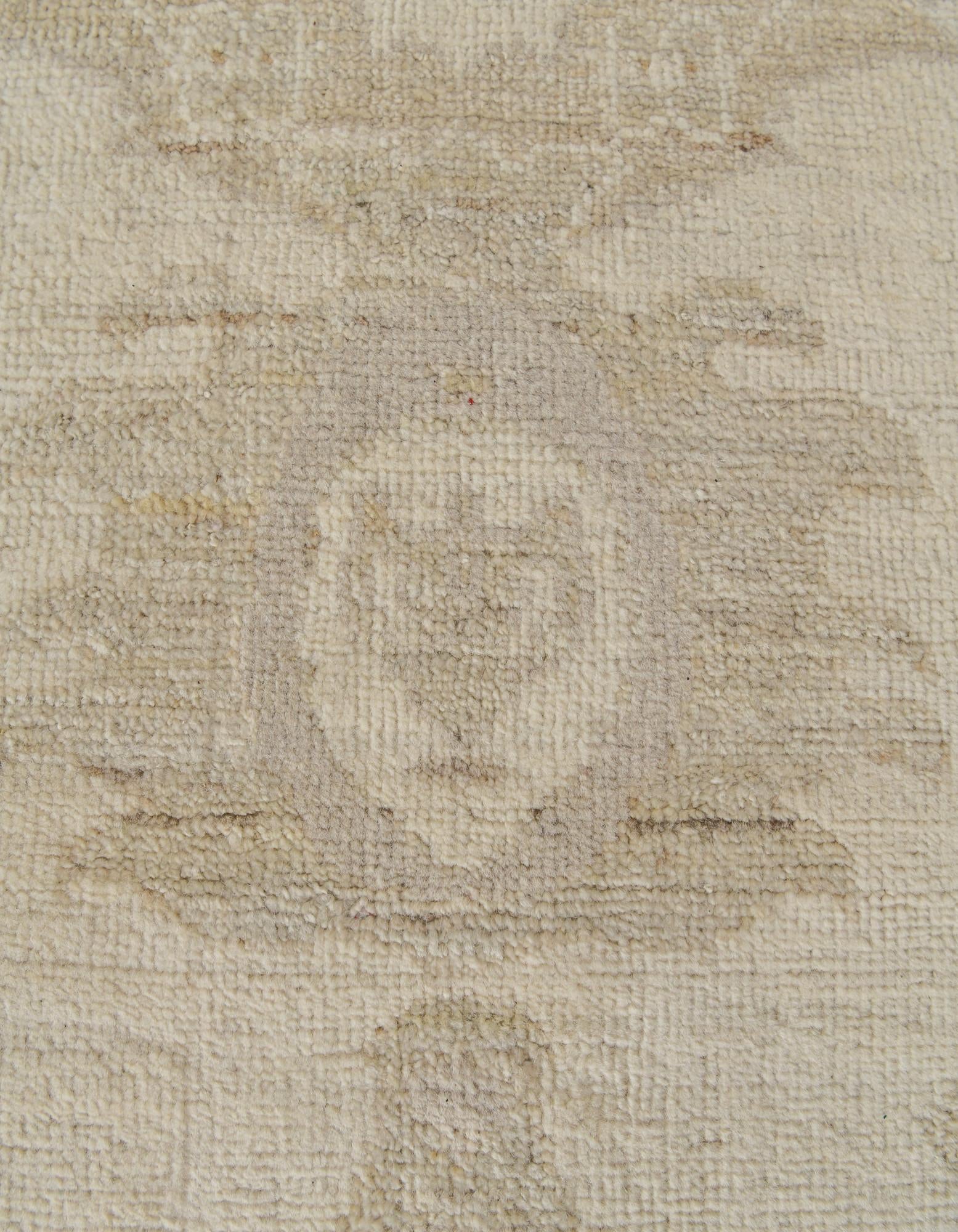 8' 5 x 10' 5 Hand Knotted Oushak Wool Rug