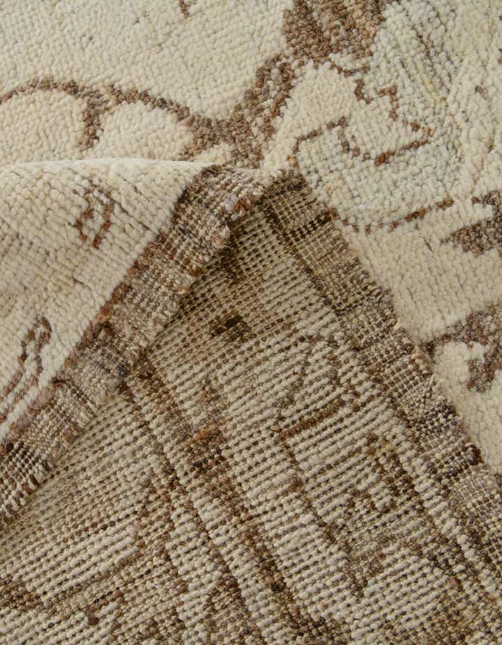 8' 5 x 10' 2 Hand Knotted Oushak Wool Rug