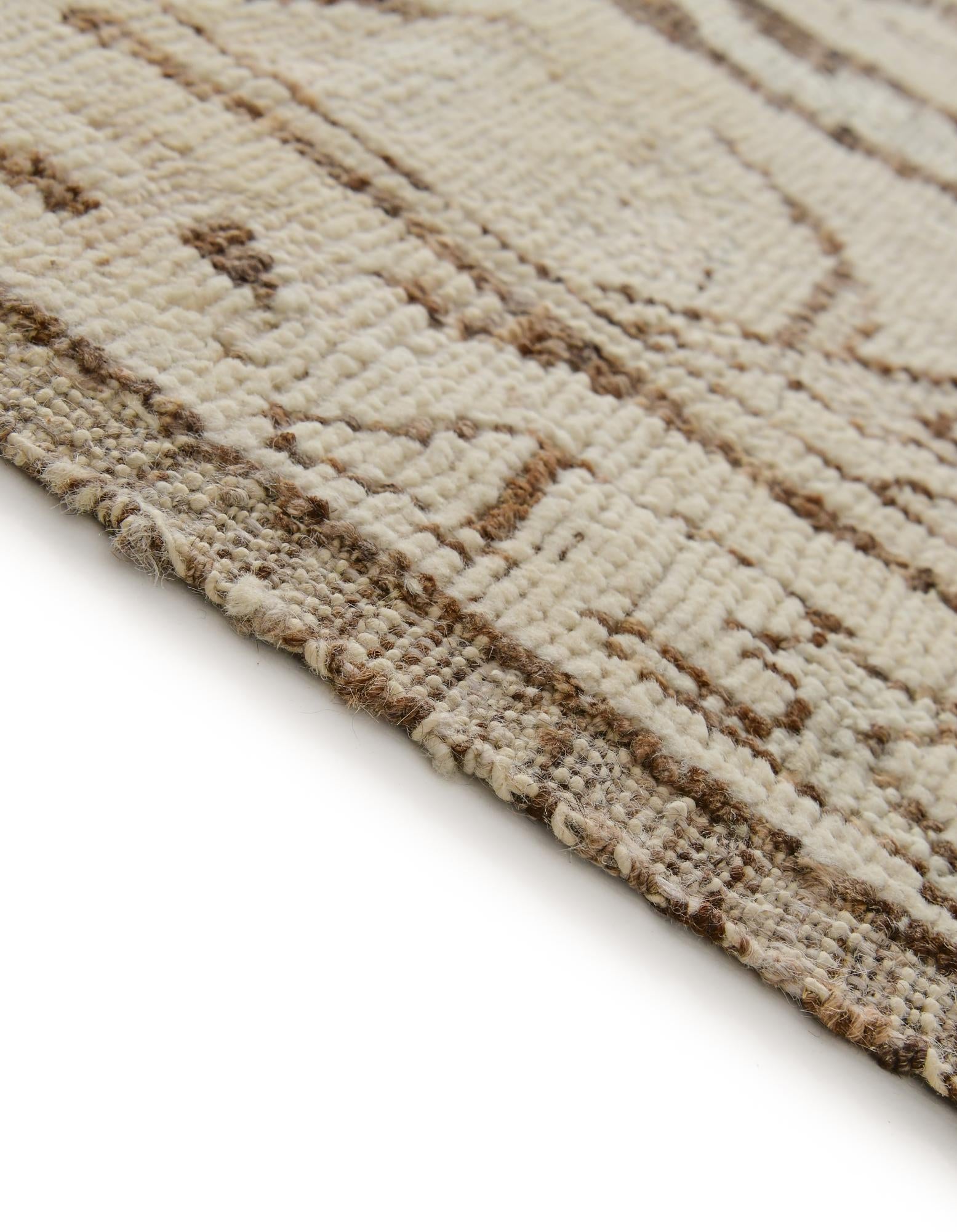 8' 5 x 10' 2 Hand Knotted Oushak Wool Rug