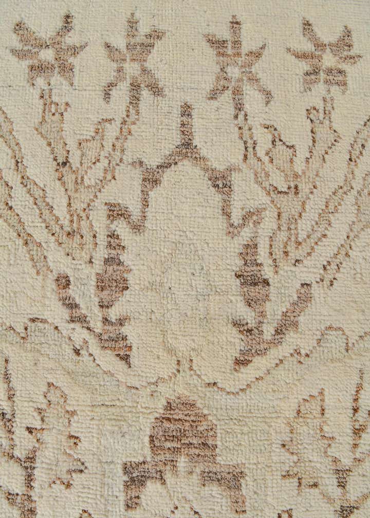 8' 5 x 10' 2 Hand Knotted Oushak Wool Rug