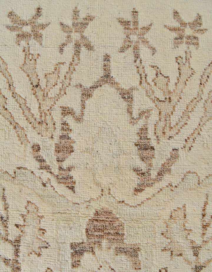 8' 5 x 10' 2 Hand Knotted Oushak Wool Rug