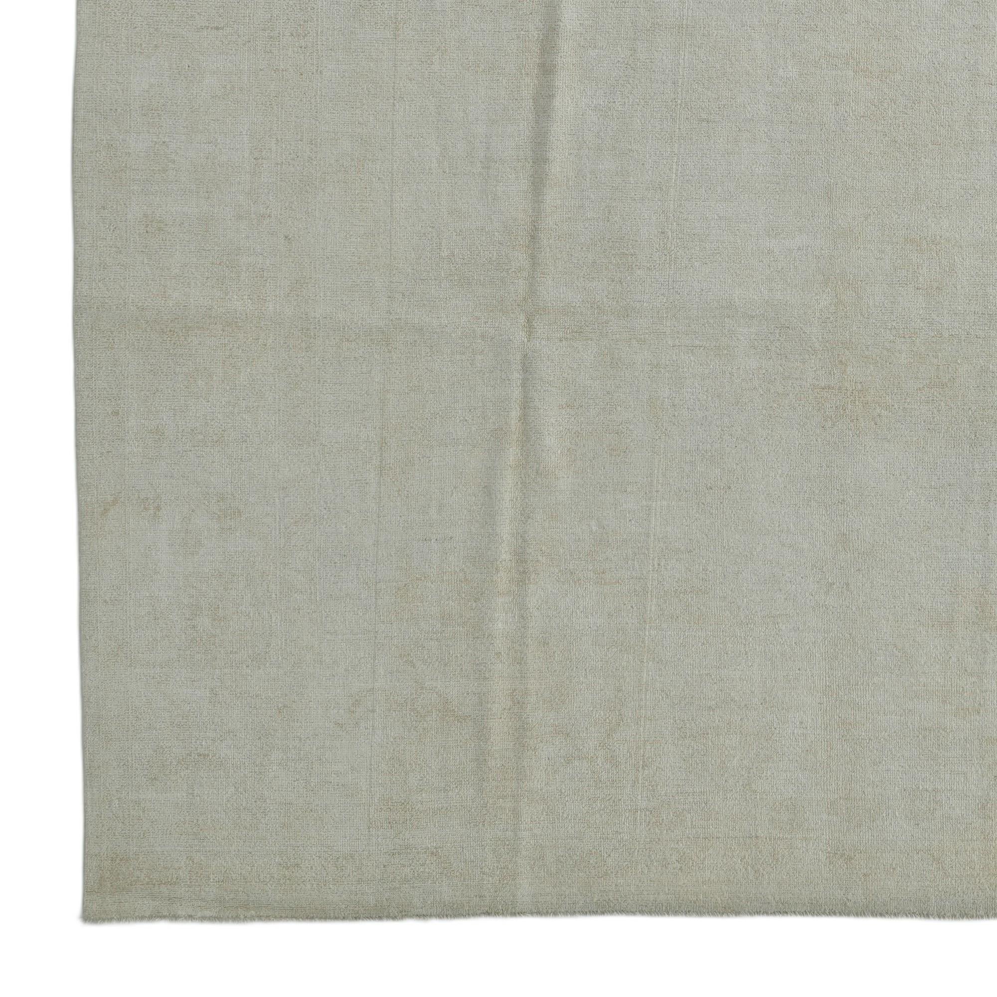 9' 5 x 13' 6 Hand Knotted Oushak Wool Rug