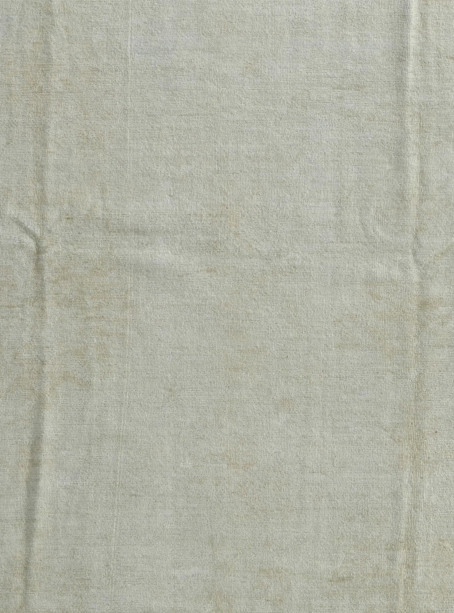 9' 5 x 13' 6 Hand Knotted Oushak Wool Rug