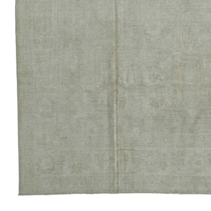 Detail image of 10' 2 x 13' 8 Hand Knotted Oushak Wool Rug