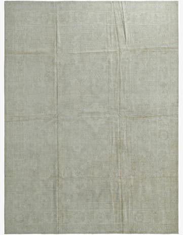 10' 2 x 13' 8 Hand Knotted Oushak Wool Rug