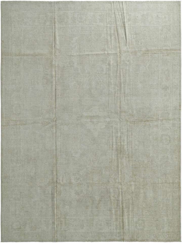 10' 2 x 13' 8 Hand Knotted Oushak Wool Rug