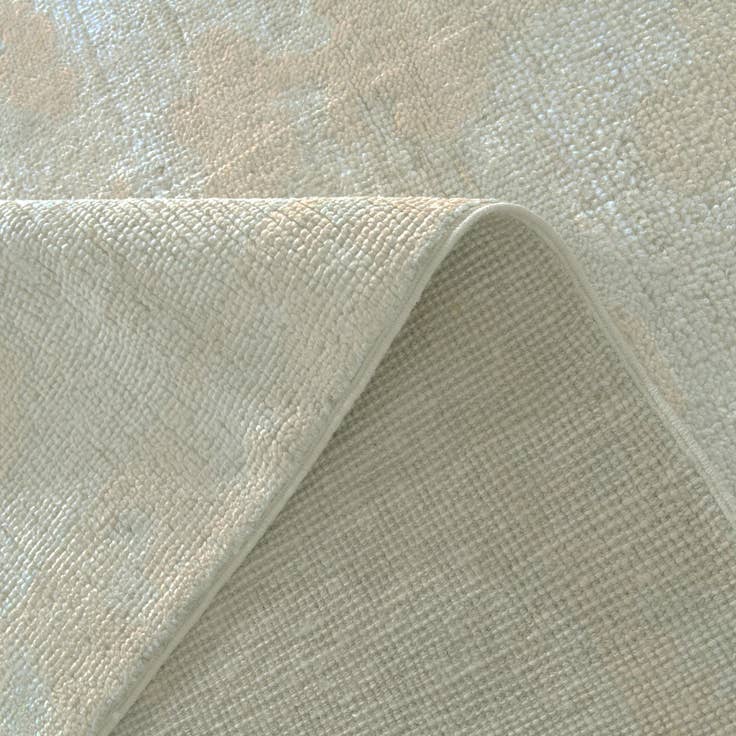 Detail image of 8' 11 x 11' 6 Hand Knotted Oushak Wool Rug