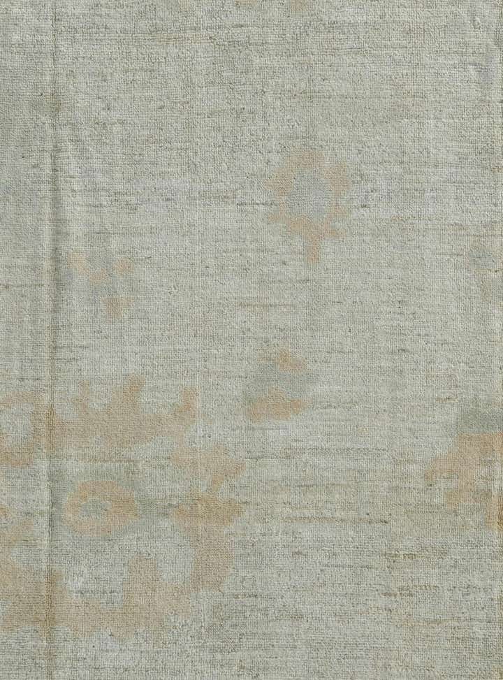 8' 11 x 11' 6 Hand Knotted Oushak Wool Rug