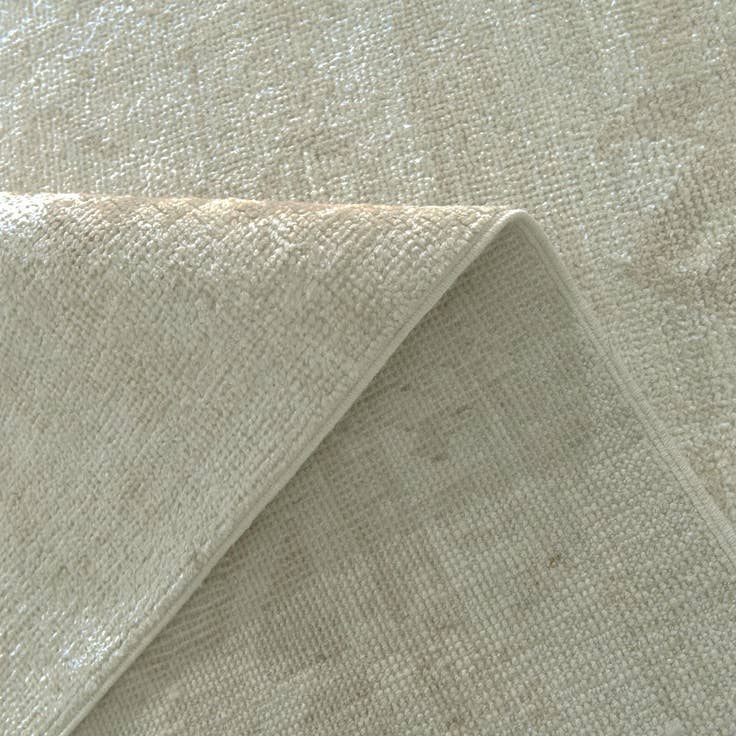 Detail image of 8' 11 x 11' 9 Hand Knotted Oushak Wool Rug