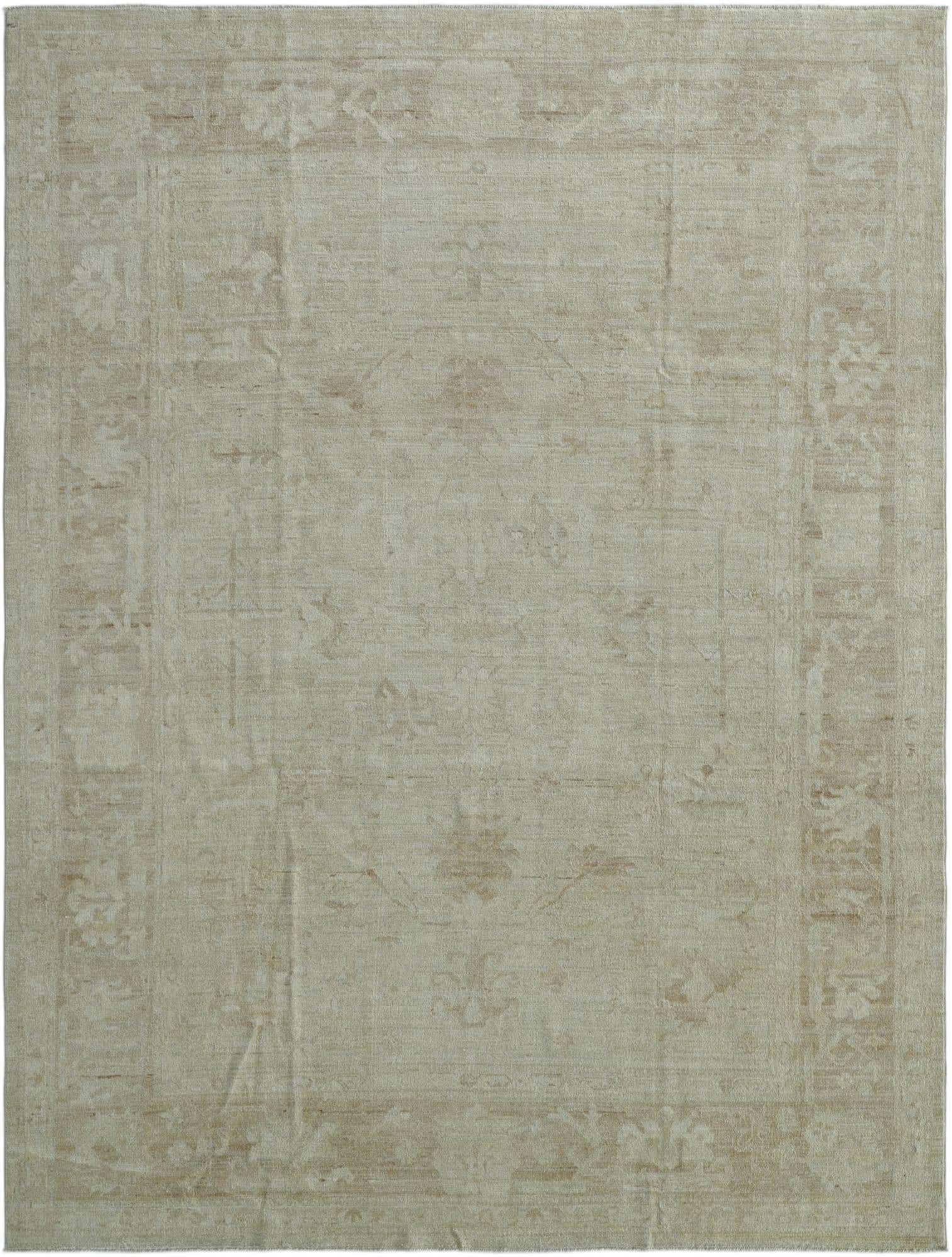 8' 11 x 11' 9 Hand Knotted Oushak Wool Rug