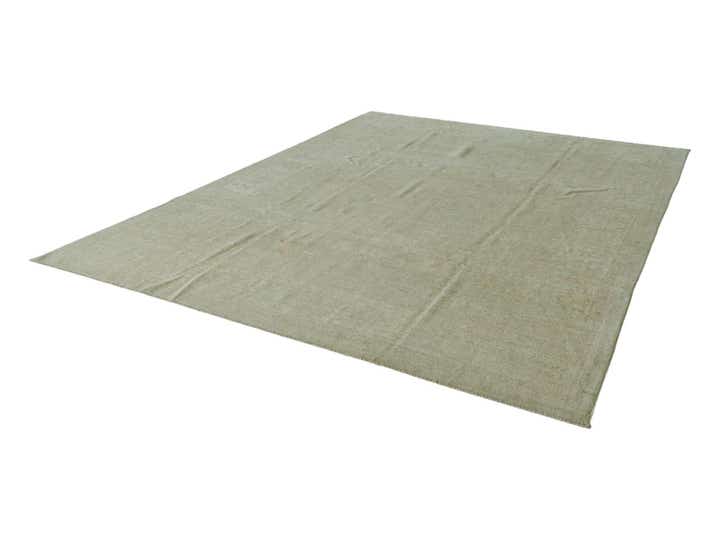 8' 11 x 11' 9 Hand Knotted Oushak Wool Rug