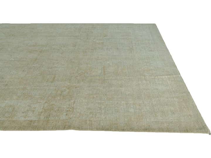 8' 11 x 11' 9 Hand Knotted Oushak Wool Rug
