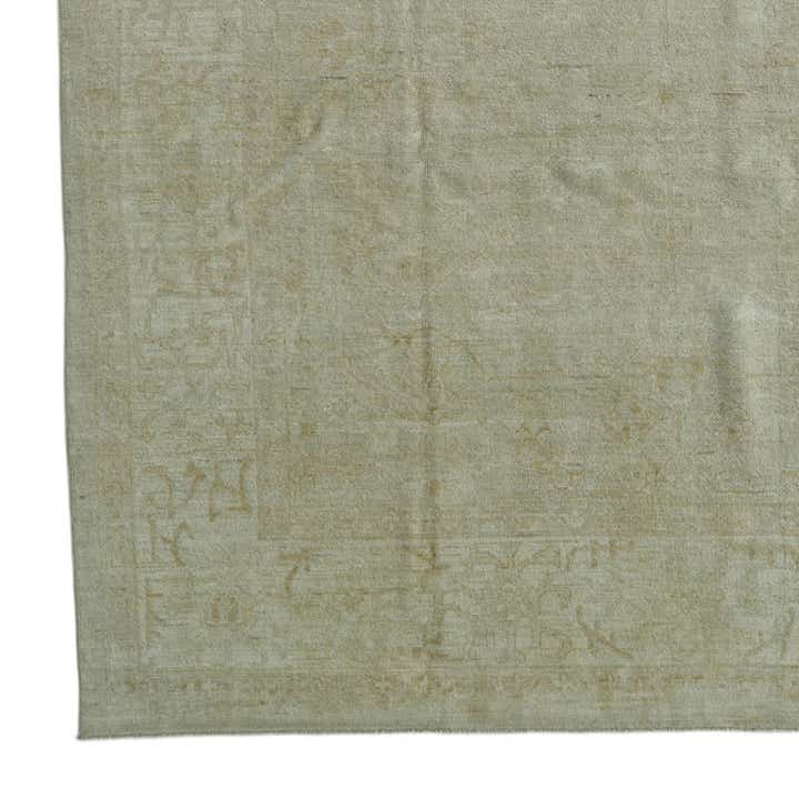 8' 11 x 11' 9 Hand Knotted Oushak Wool Rug