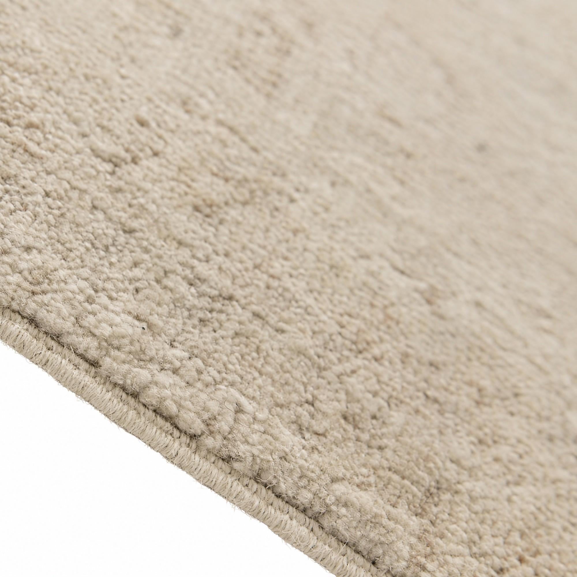 270cm x 360cm Hand Knotted Oushak Wool Rug