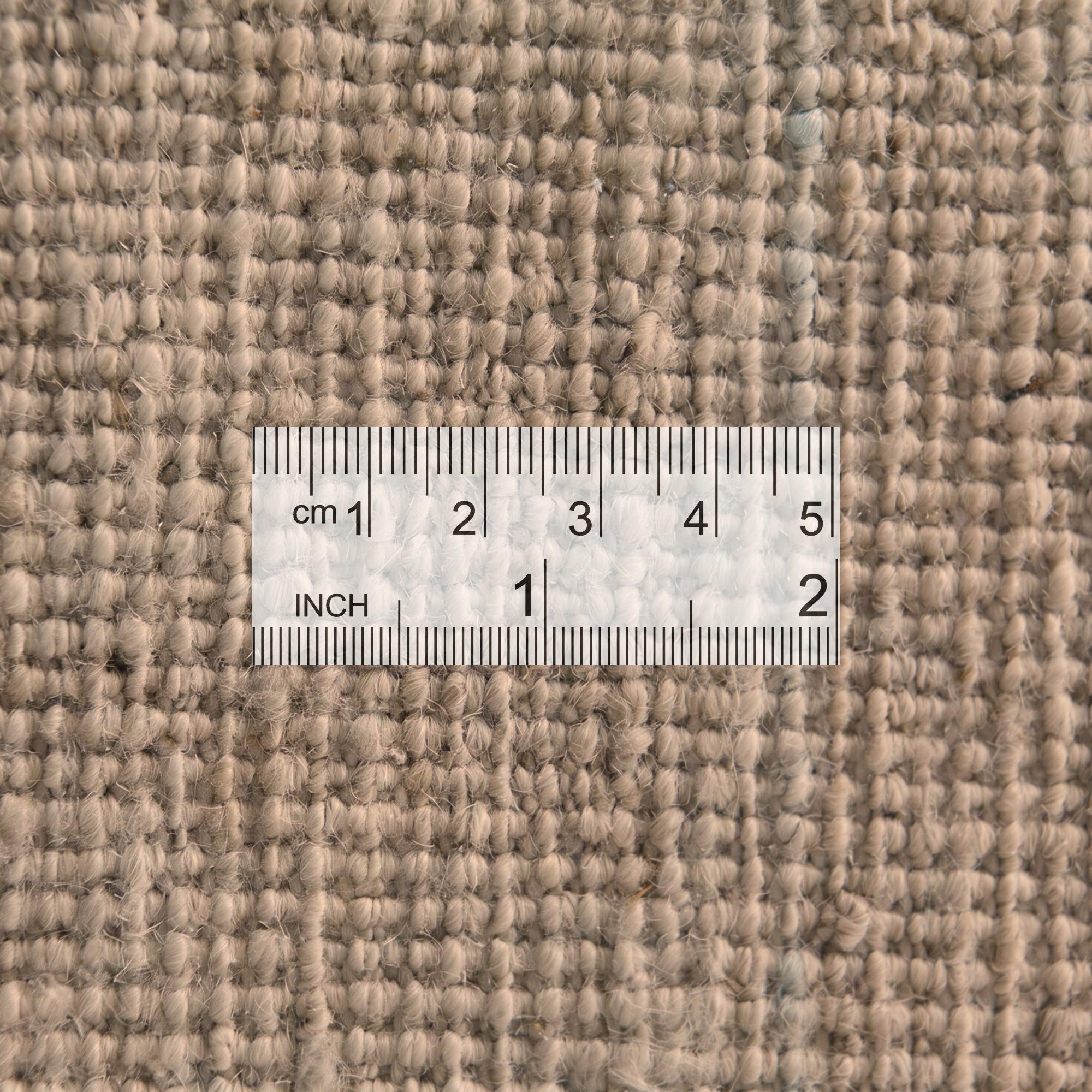 8' 11 x 11' 9 Hand Knotted Oushak Wool Rug