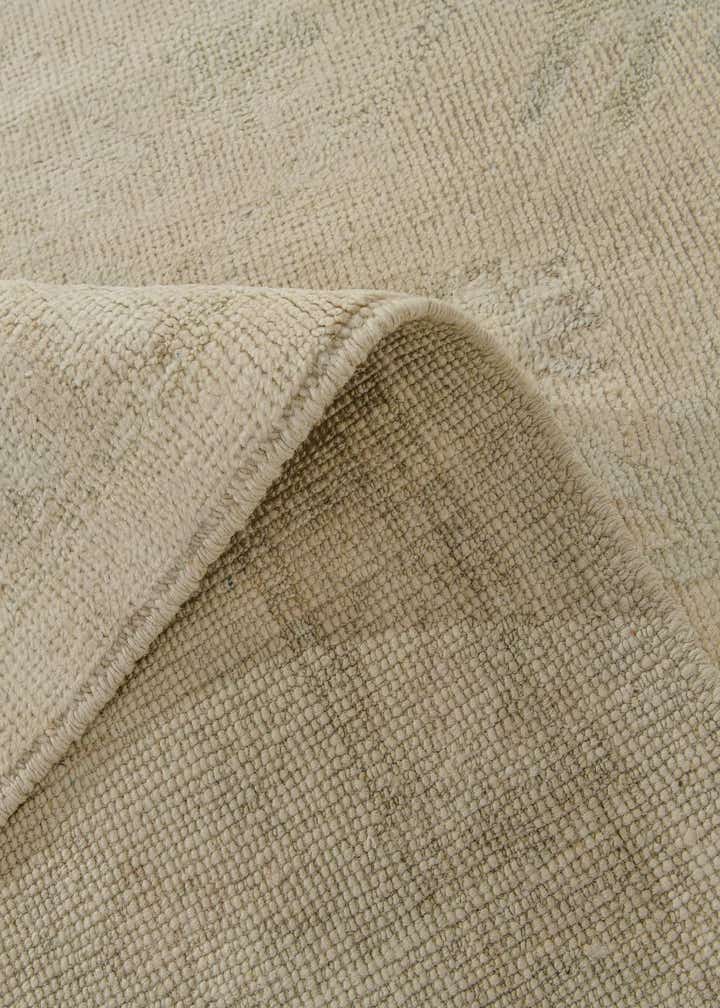 8' 1 x 9' 8 Hand Knotted Oushak Wool Rug