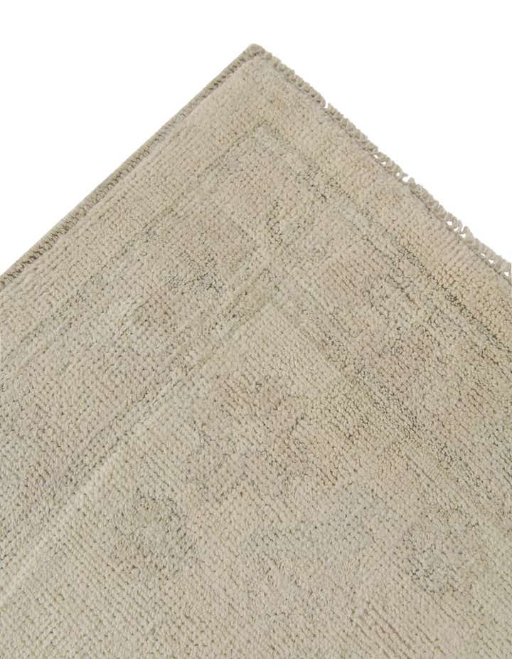 8' 1 x 9' 8 Hand Knotted Oushak Wool Rug