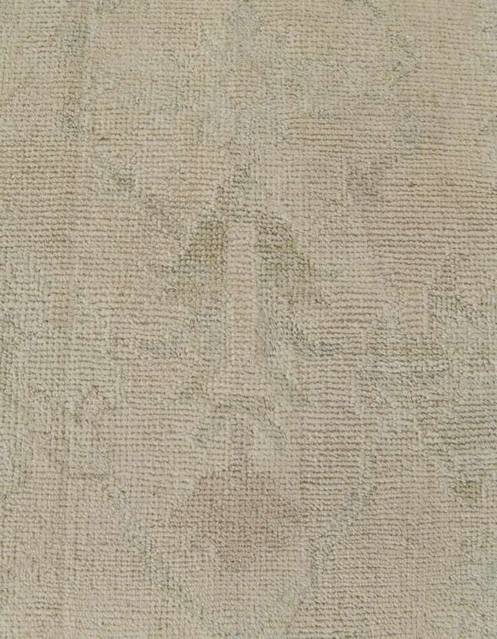 8' 1 x 9' 8 Hand Knotted Oushak Wool Rug