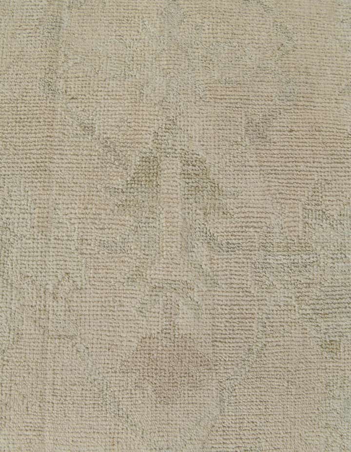 8' 1 x 9' 8 Hand Knotted Oushak Wool Rug