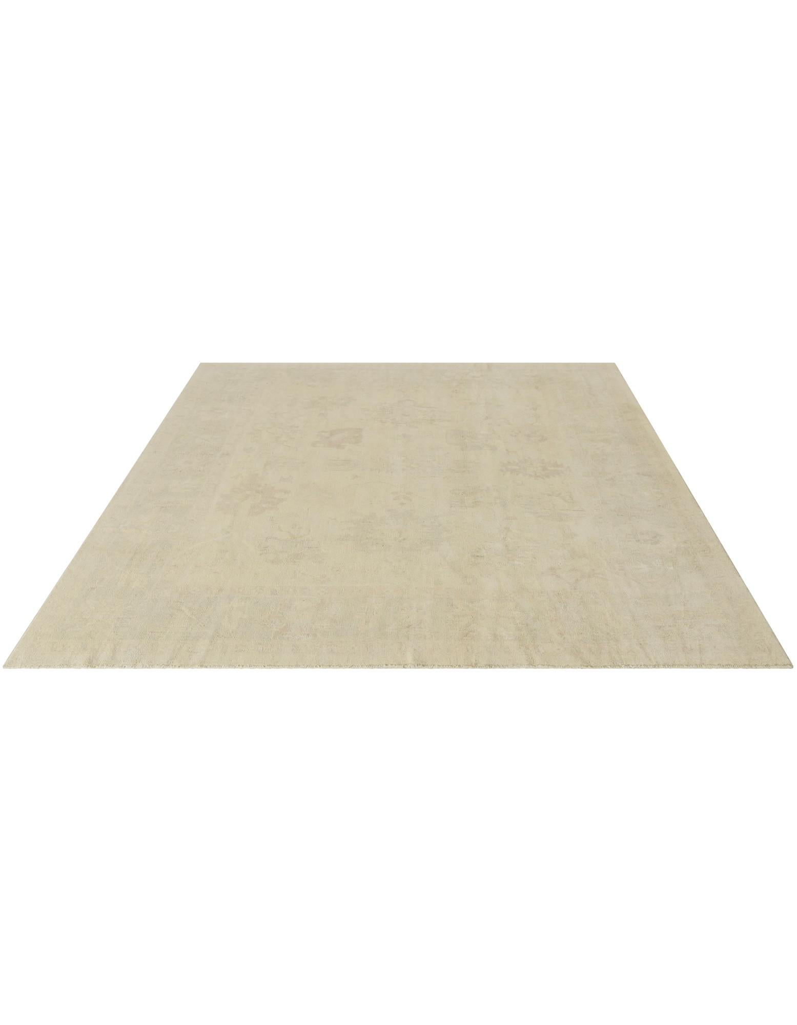 8' 5 x 9' 9 Hand Knotted Oushak Wool Rug