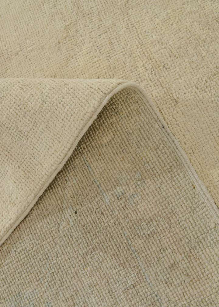 8' 5 x 9' 9 Hand Knotted Oushak Wool Rug