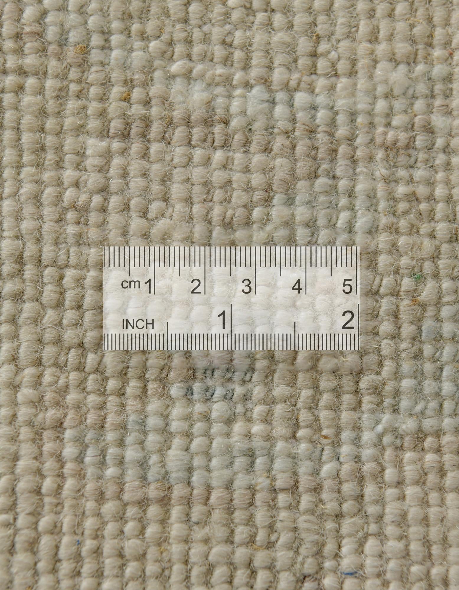8' 5 x 9' 9 Hand Knotted Oushak Wool Rug