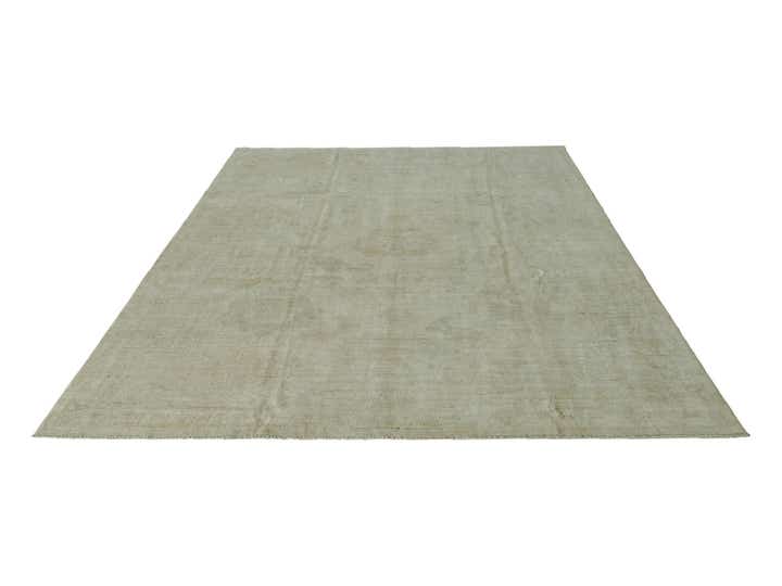 8' 9 x 11' 11 Hand Knotted Oushak Wool Rug
