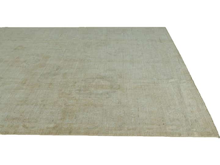 8' 9 x 11' 11 Hand Knotted Oushak Wool Rug