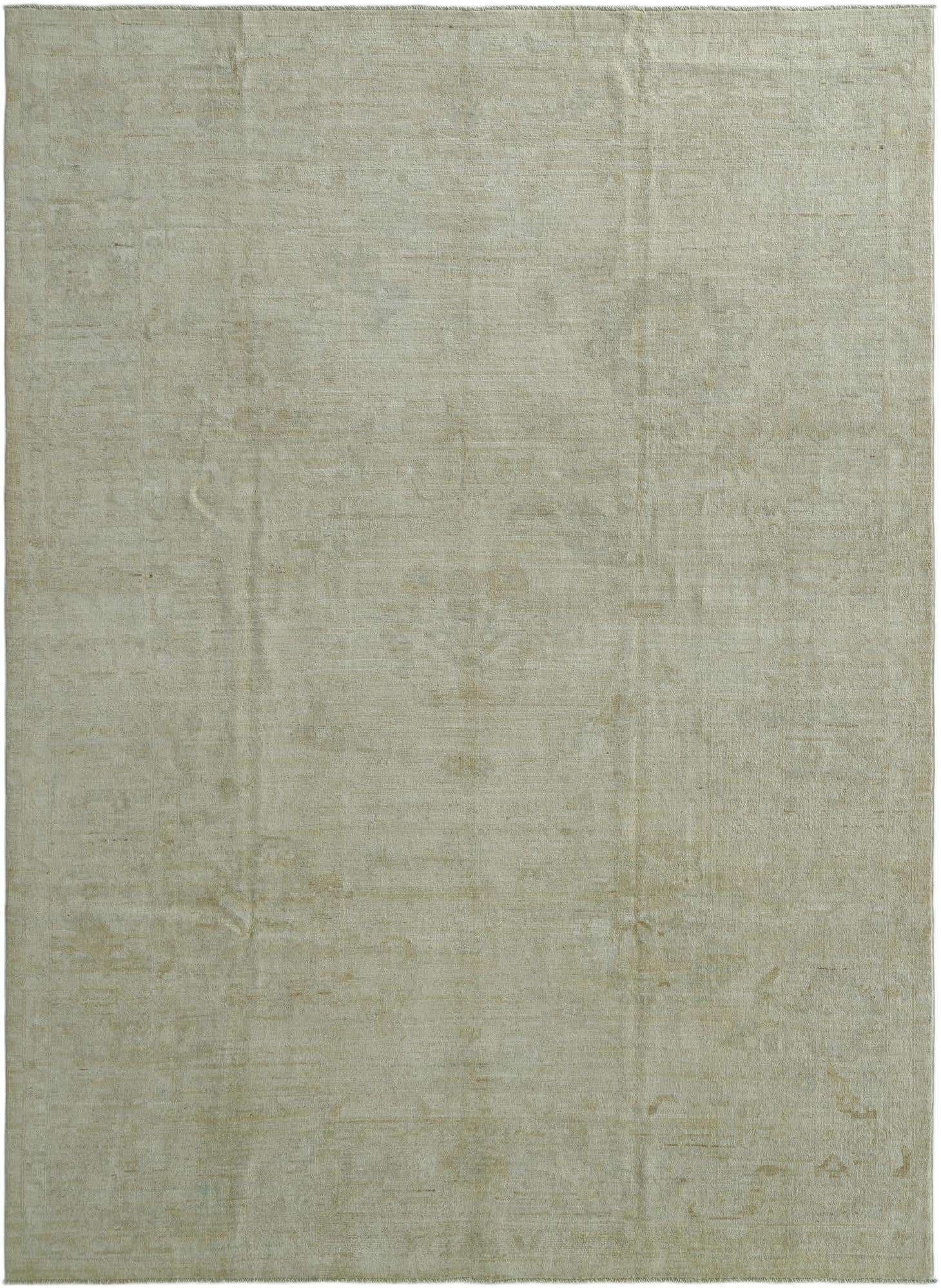 8' 9 x 11' 11 Hand Knotted Oushak Wool Rug
