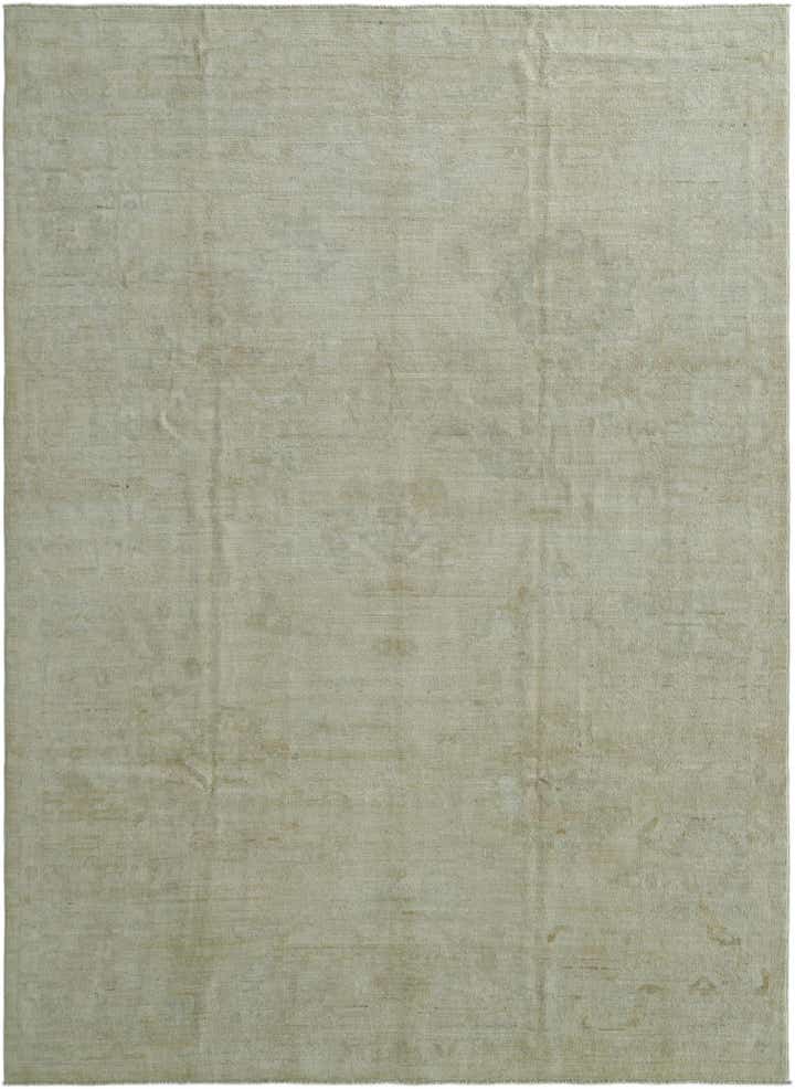 8' 9 x 11' 11 Hand Knotted Oushak Wool Rug