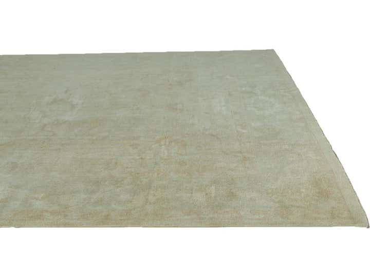 8' 10 x 12' 2 Hand Knotted Oushak Wool Rug
