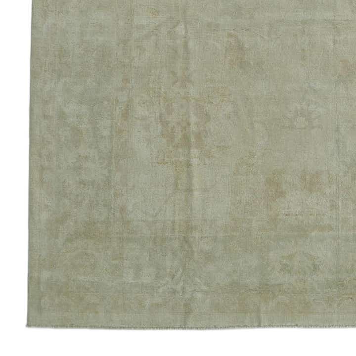 8' 10 x 12' 2 Hand Knotted Oushak Wool Rug
