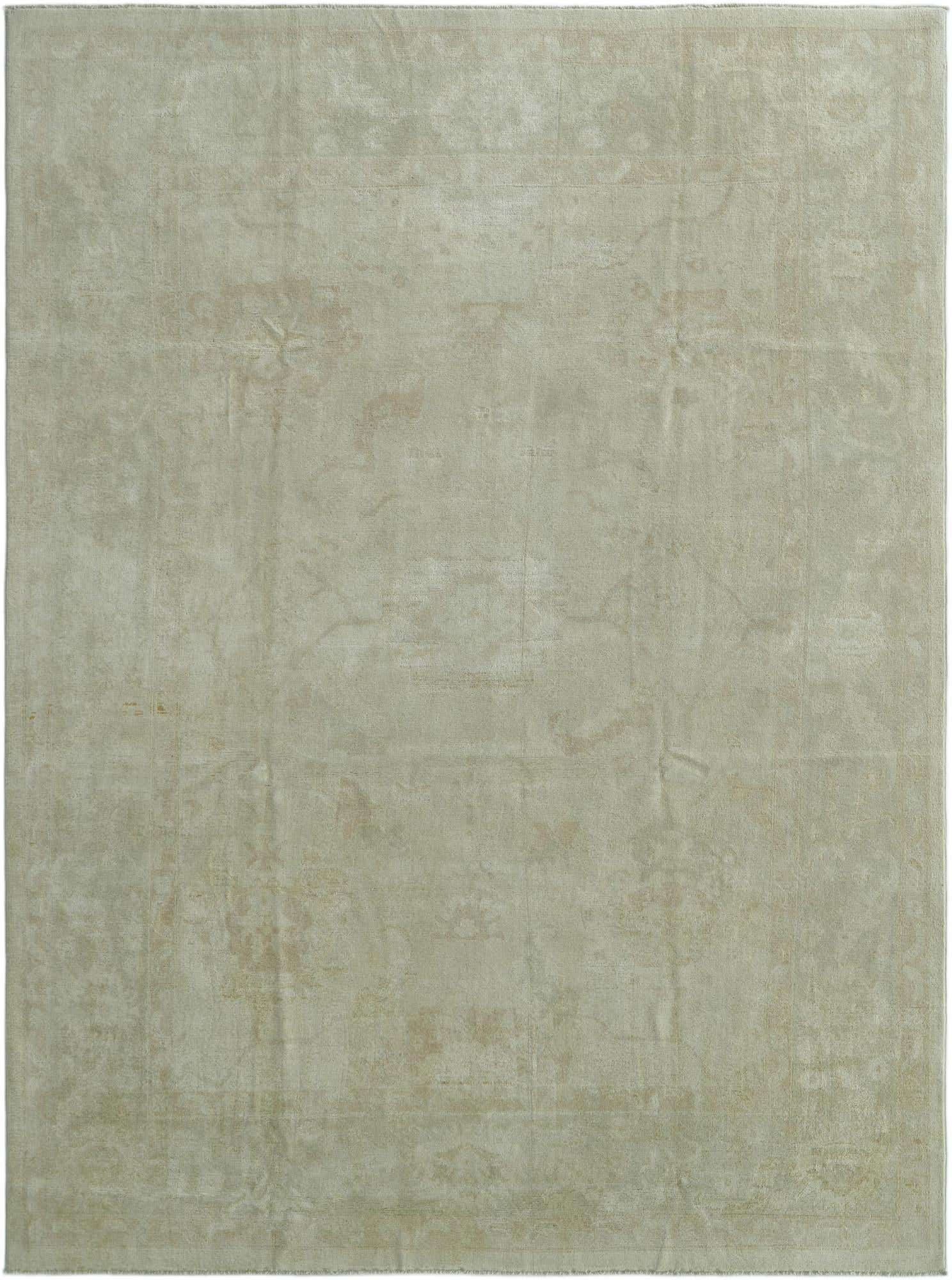 8' 10 x 12' 2 Hand Knotted Oushak Wool Rug