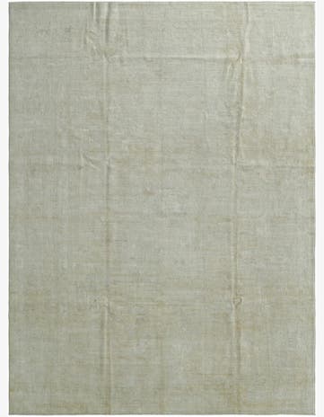 8' 10 x 11' 11 Hand Knotted Oushak Wool Rug