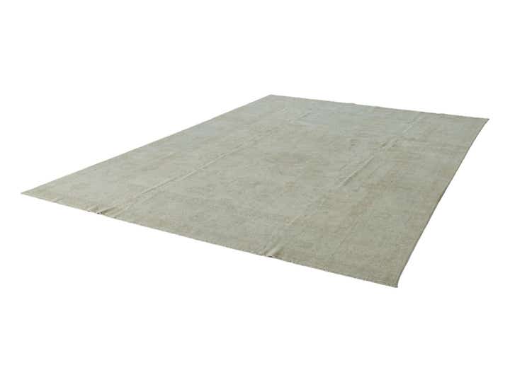 8' 8 x 11' 11 Hand Knotted Oushak Wool Rug