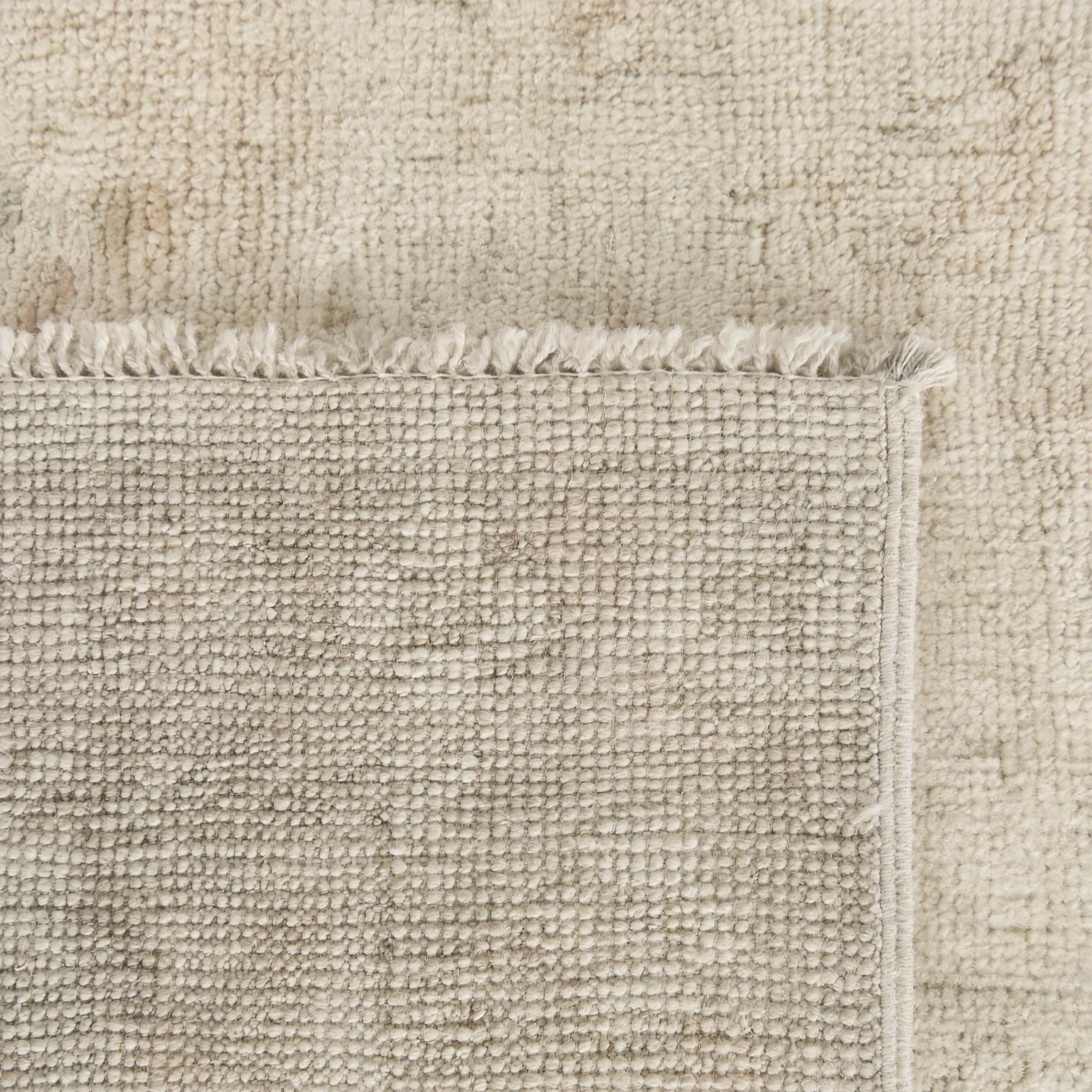 265cm x 365cm Hand Knotted Oushak Wool Rug