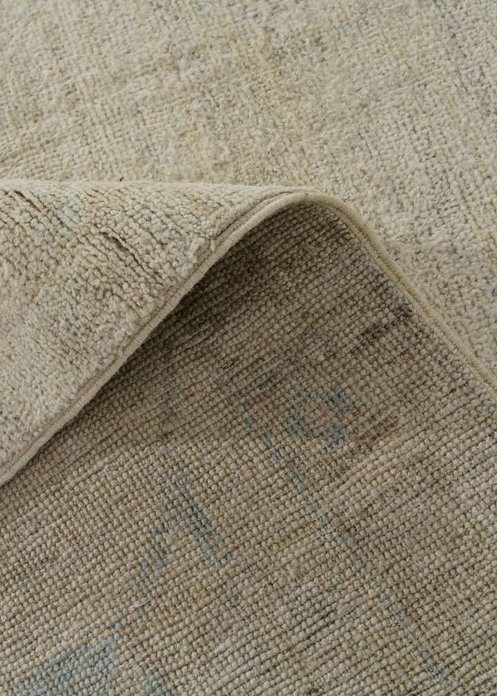 8' 3 x 9' 9 Hand Knotted Oushak Wool Rug