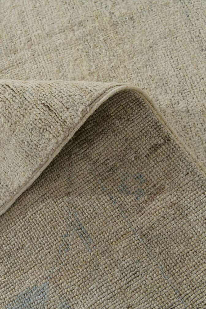 8' 3 x 9' 9 Hand Knotted Oushak Wool Rug
