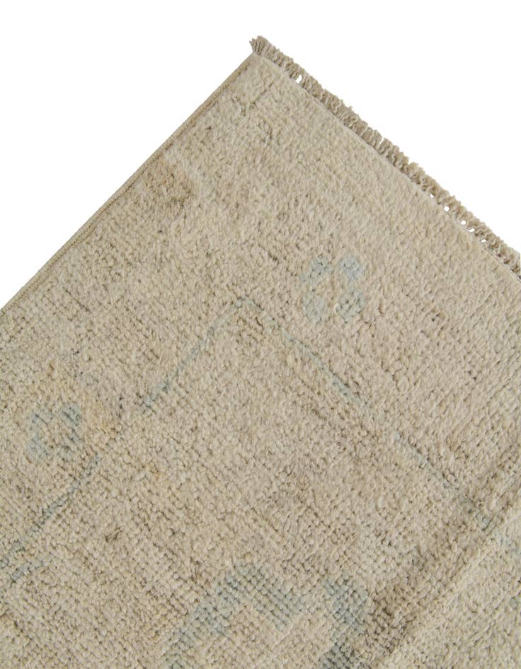 Detail image of 8' 3 x 9' 9 Hand Knotted Oushak Wool Rug