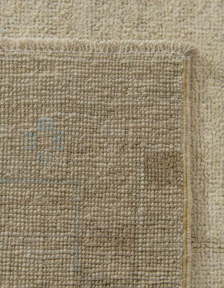 8' 3 x 9' 9 Hand Knotted Oushak Wool Rug